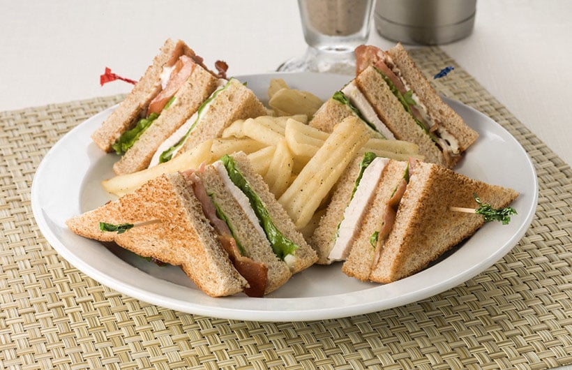 Denny's Club Sandwich  Recipes, Club sandwich recipes, Club sandwich