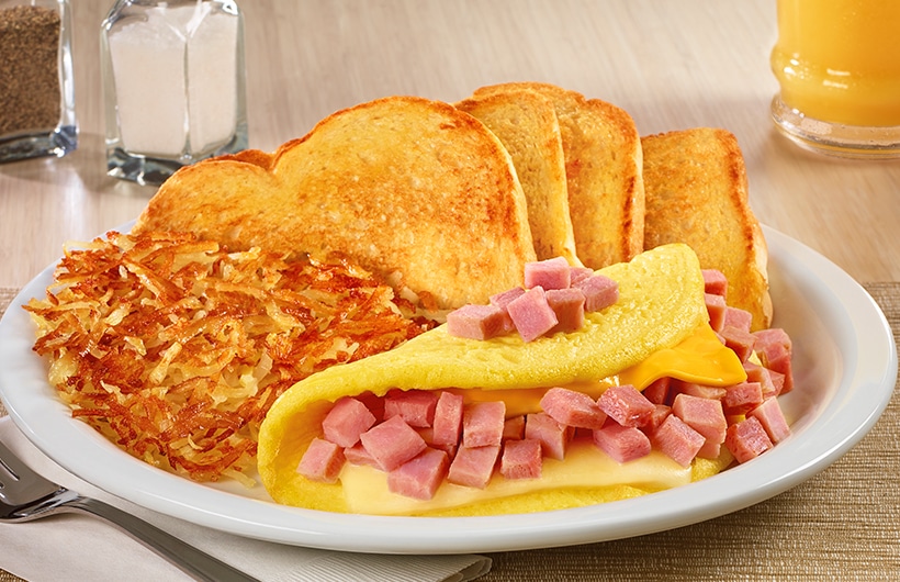 My Hammy Cheese Omelette Denny S Canada
