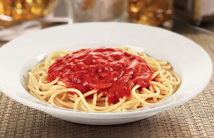 Jr. Spaghetti - Denny's Canada