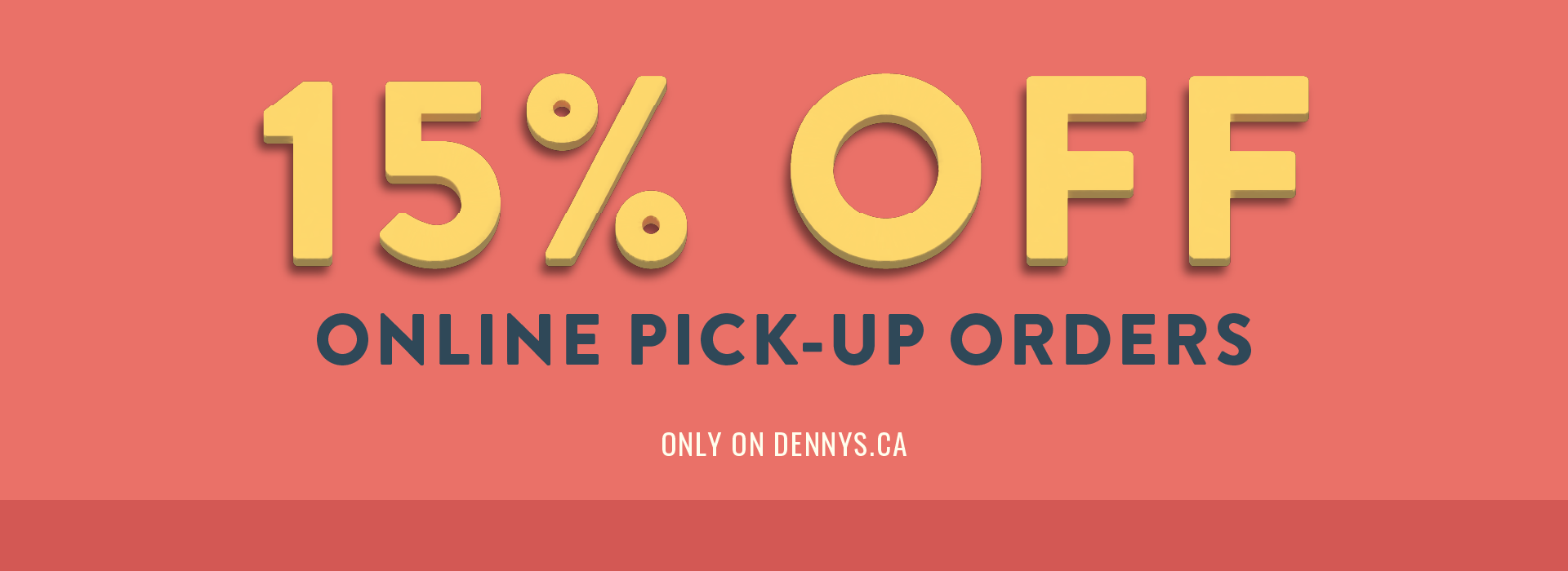 15% Off Online Pick-Up Orders