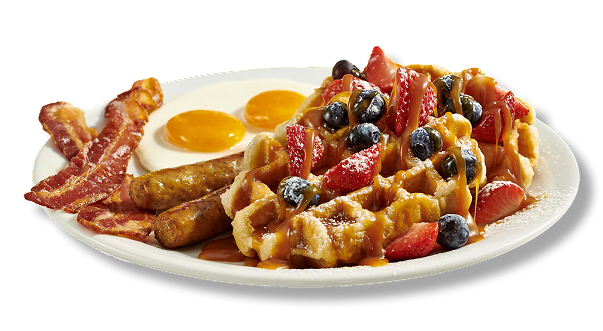 Berry Waffle Slam